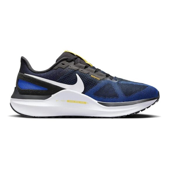 Nike Air Zoom Structure 25 - Men Running Shoes Black Racer Blue DZ3488-003 NEW - Picture 1 of 8